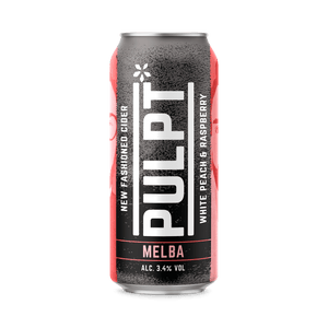 MELBA - WHITE PEACH & SCOTTISH RASPBERRY CIDER (12x440ml cans)